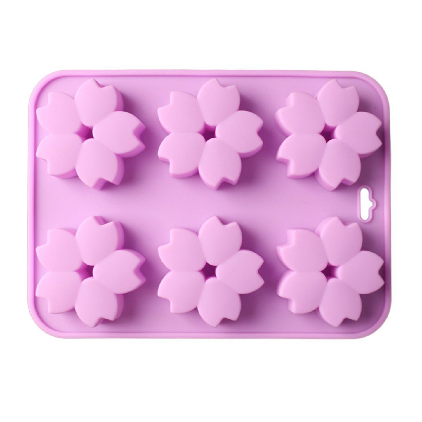 beicemania® Soap Moulds Silicone Flower Soap Mould for 6cm Cherry Blossom Sakura PinkSSC001PKCHL001